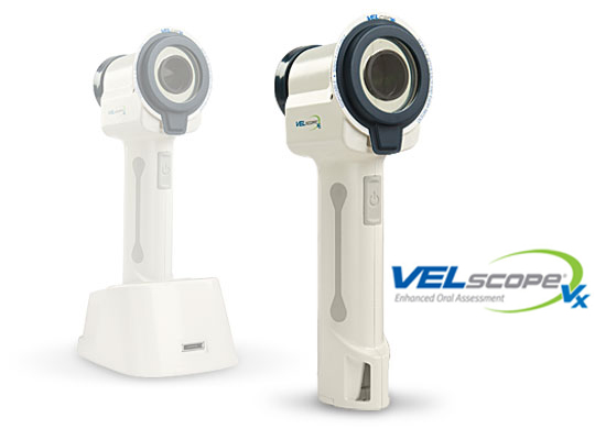 Velscope oral cancer screening device at Decatur Smiles